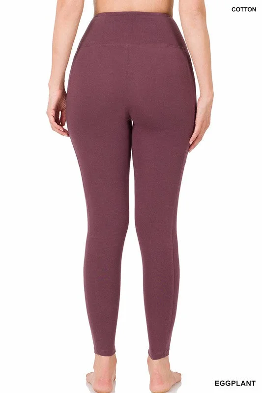 Cotton Leggings with pocket