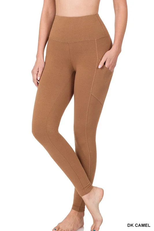 Cotton Leggings with pocket