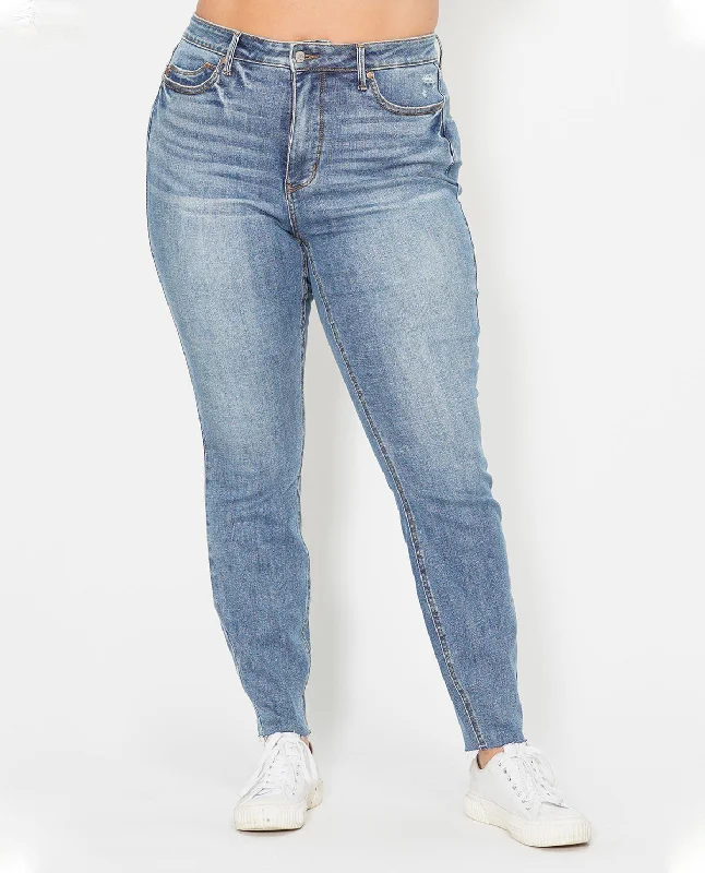 Judy Blue Plus Tummy Control Jean with Shield Pockets