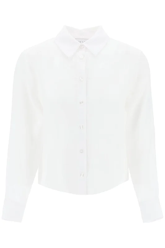 Mvp wardrobe st raphael linen shirt for men MVPE4CA199 WHITE