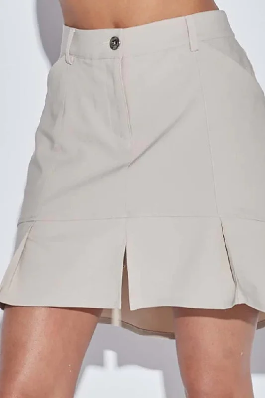 New GGBlue Women's Tan Naples Golf Skort MSP$95