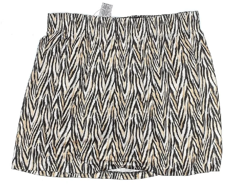 New Greg Norman Expedition Pull-on Print Golf Skort Size M MSP$79.95