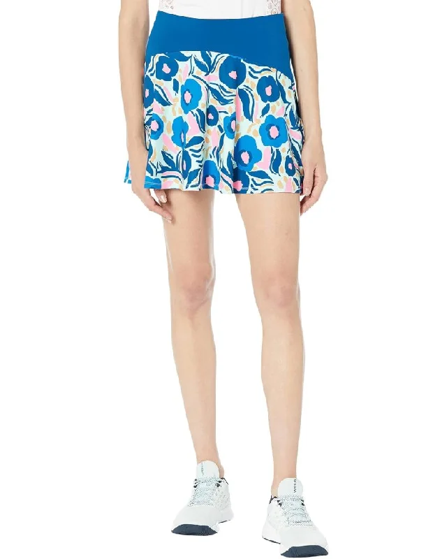 New Original Penguin Papercut Floral Flounce Skort - Limpet Shell MSP$85