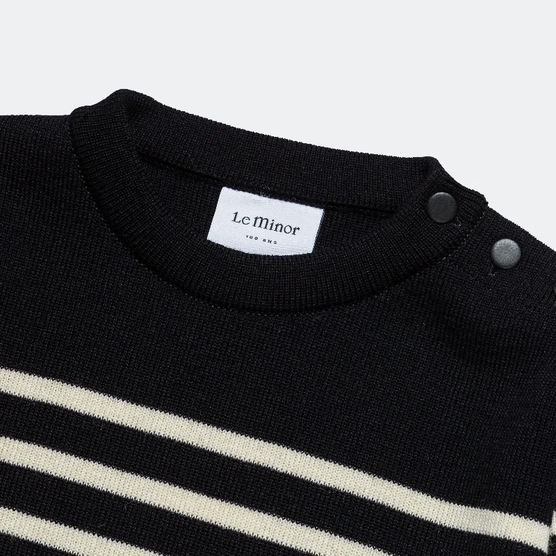 Stellan Knit x Le Minor - Dark Navy