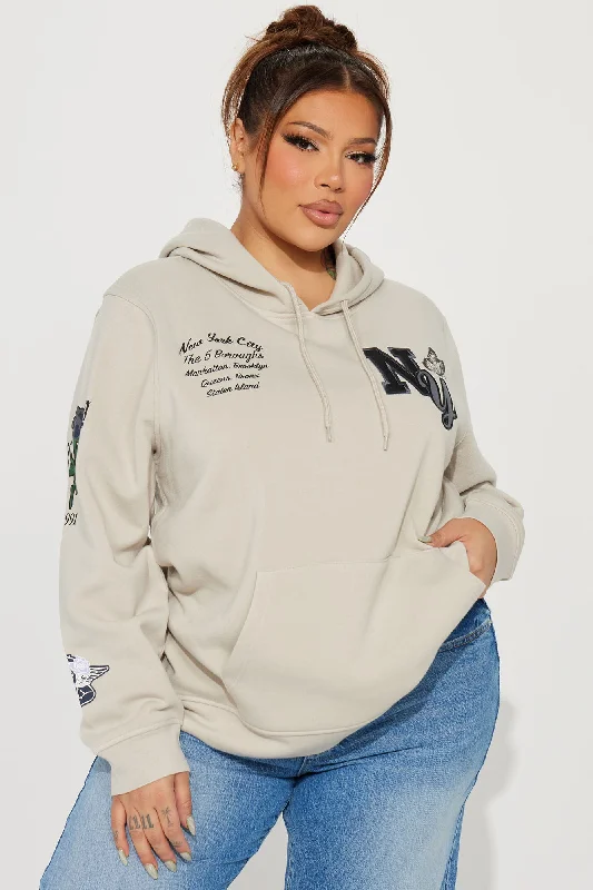 NY Butterfly Hoodie - Sand