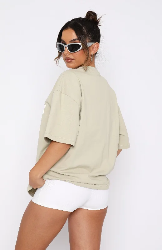 Offstage Oversized Tee Moss