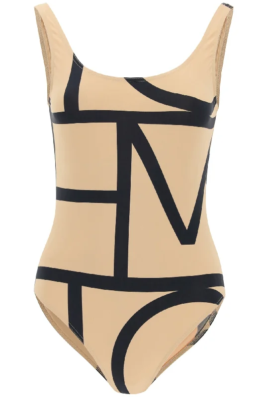 one piece monogram swimsuit 213 842 795 MONOGRAM PRINT