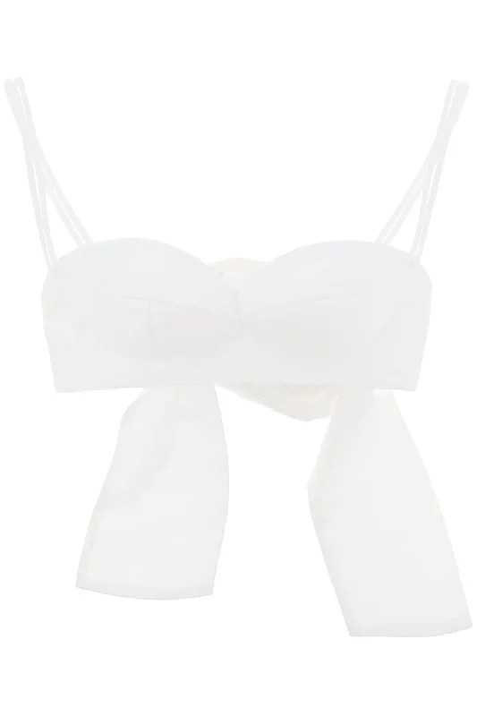 ""rose top bralette with 127524 WHITE