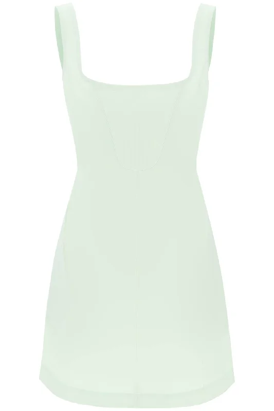 Stella mccartney mini corset-style dress 6A0264 3BU304 LIGHT MINT