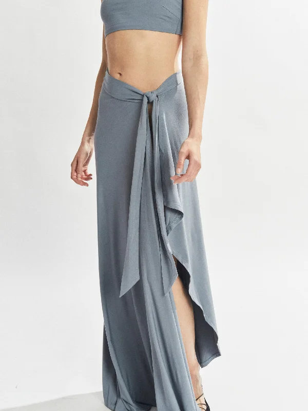 Stevie Sarong Blue Grey