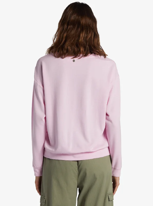 Surfing By Moonlight Crew Neck Sweatshirt - Pirouette