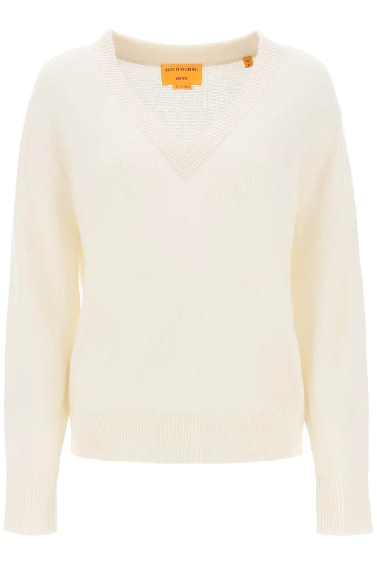 the v cashmere sweater W10910JL CREAM