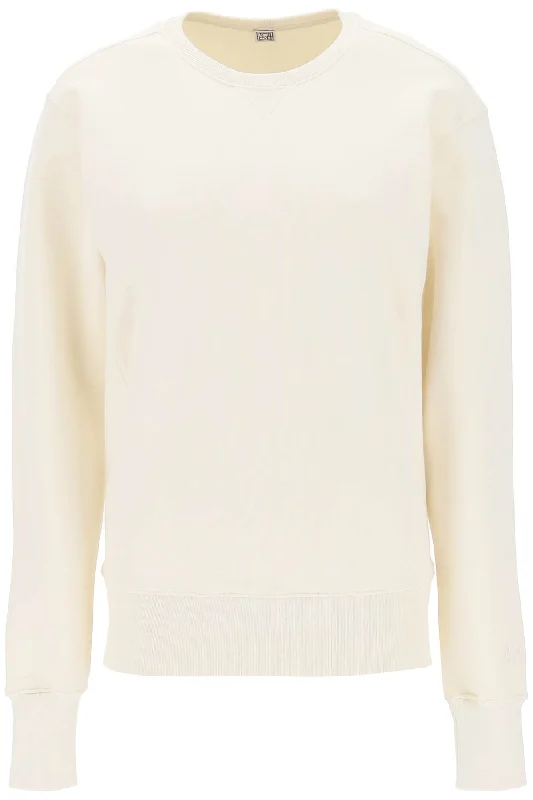 Toteme crew-neck sweatshirt 233 5068 783 OFF WHITE