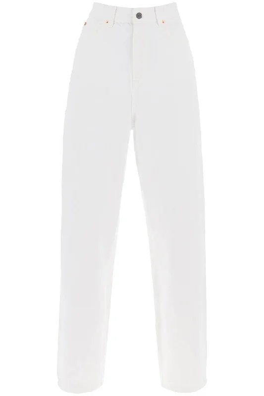 Wardrobe.nyc low-waisted loose fit jeans W2048PC WHITE