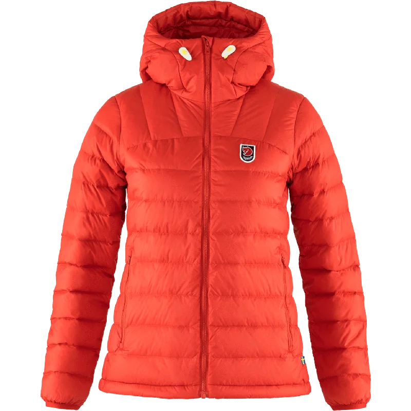 Womens Expedition Pack Down Hoodie - True Red