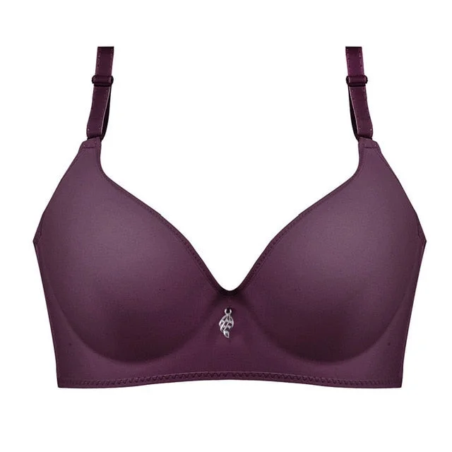 B C Cup Wire Free Bra For Women Breathable Comfort Bra