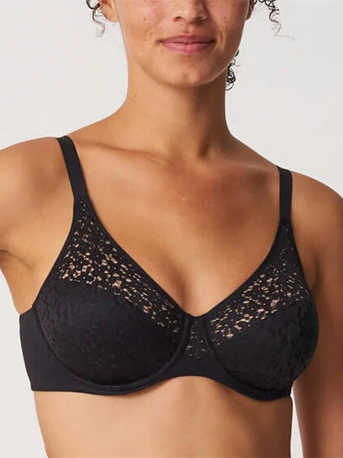 Chantelle Norah Molded Bra - Black Push-Up Padded Bra