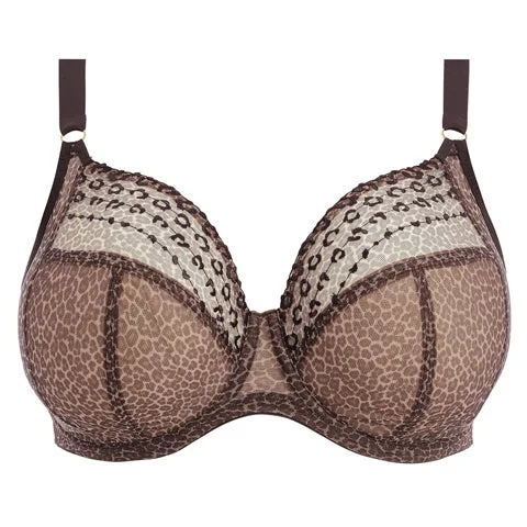 Elomi Matilda Plunge Bra Leopard Strapless Support Bra