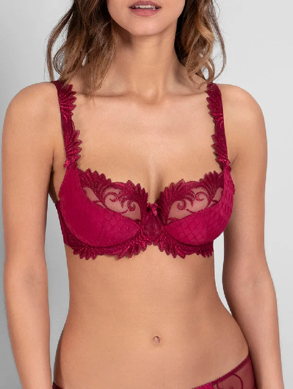 Empreinte Thalia Low Neck Bra Sexy Mesh Bralette