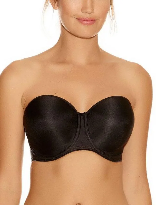 Fantasie Smoothing Molded Strapless Bra, Black Ultra-Light Bra