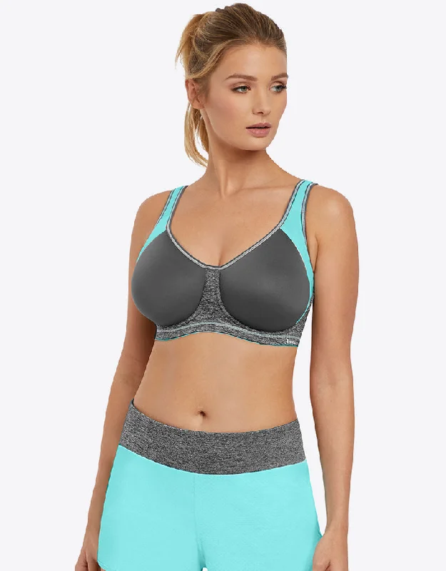 Freya Active Sonic Moulded Sports Bra Carbon High Support Bra