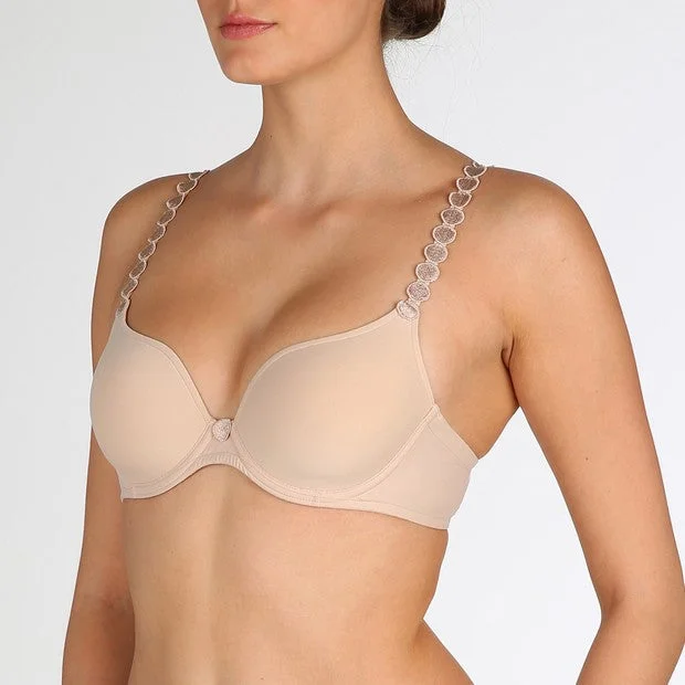 Marie Jo Avero Tom Convertible Underwire Bra - Cafe Minimalist Wireless Bra