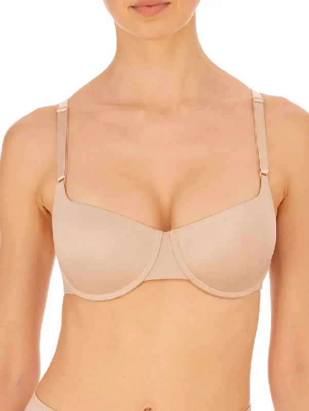 Natori Liquid Convertible Balconette Push-Up Bra Fashionable Push-Up Bra