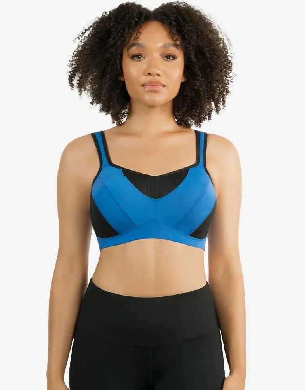 Parfait Active Dynamic Sports Bra Nautical Blue Push-Up Padded Bra