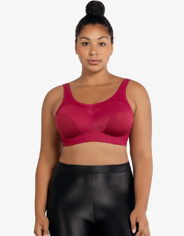 Parfait Energy Sports Bra Rumba Red/Cherry Pink Full Coverage Bra