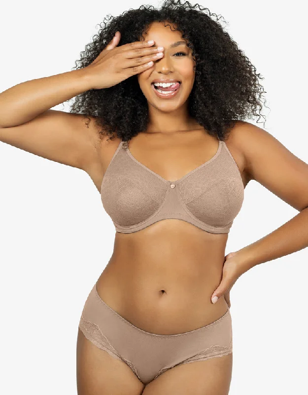 Parfait Enora Minimizer Full Cup Bra Latte Sleek Push-Up Bra