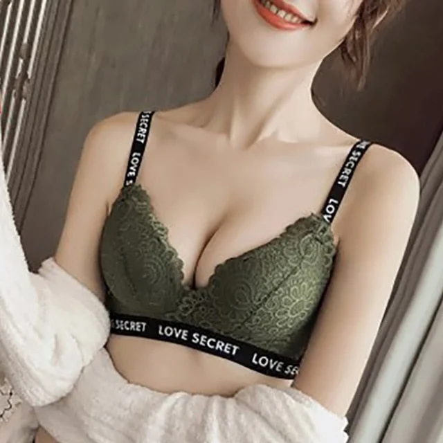 green bra