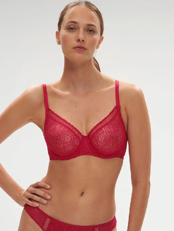 Simone Perele Comete Full Cup Bra Sexy Mesh Bra