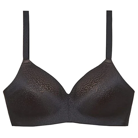 Wacoal Back Appeal Moulded Wireless Bra Black Simple Wireless Bra