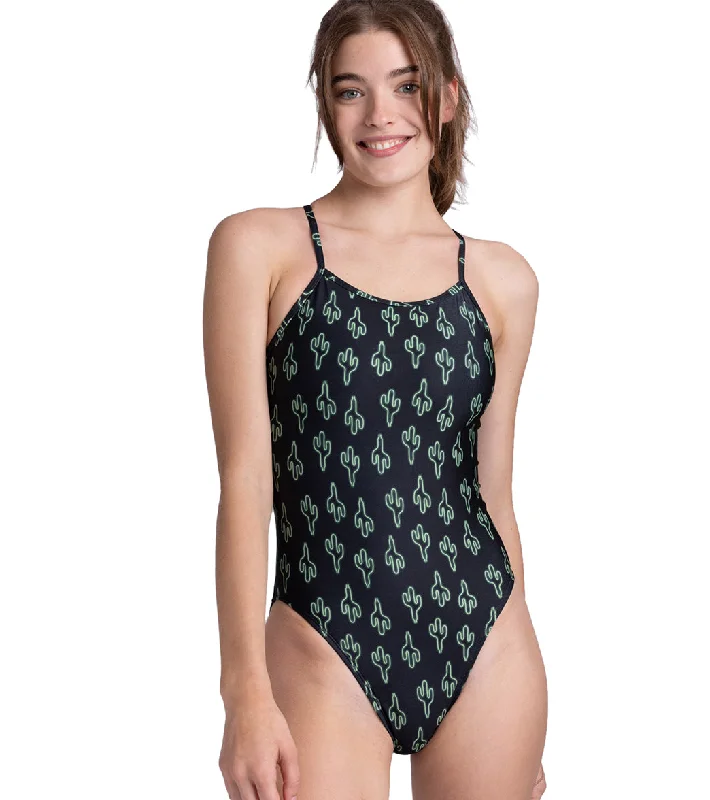 JOLYN Women's Bandon 2 Cactguy One Piece Swimsuit High-Cut One-Piece