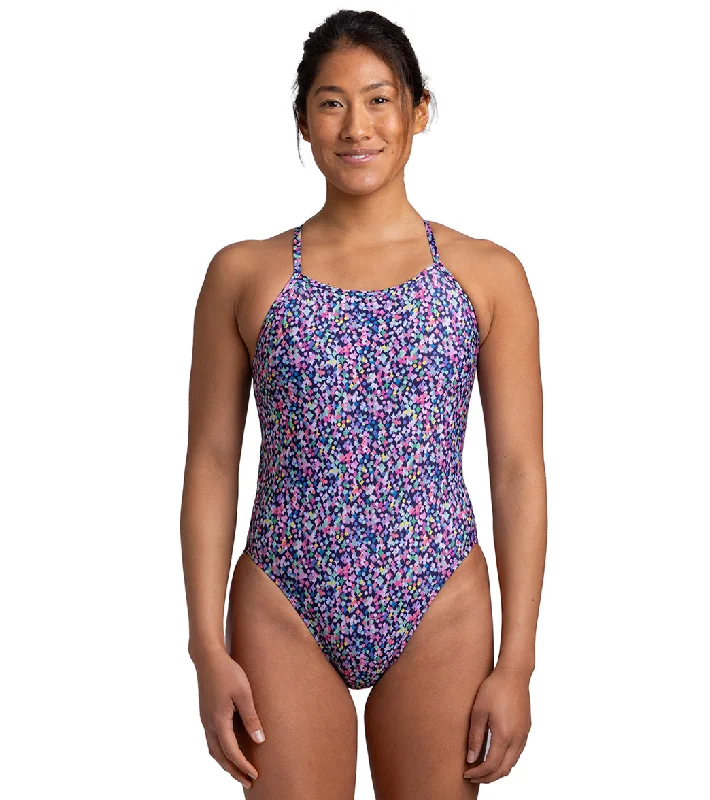 JOLYN Women's Jackson 4 Celebrate One Piece Swimsuit Sleek Full Coverage